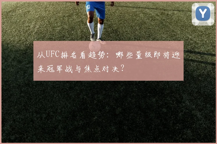 从UFC排名看趋势：哪些量级即将迎来冠军战与焦点对决？